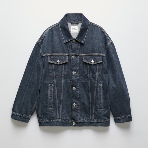 🌊🏄🏽‍♂️2xHP🏄🏽‍♂️🌊 𝗡𝗪𝗧 𝗭𝗮𝗿𝗮 • Denim Jacket Man - Picture 3 of 16